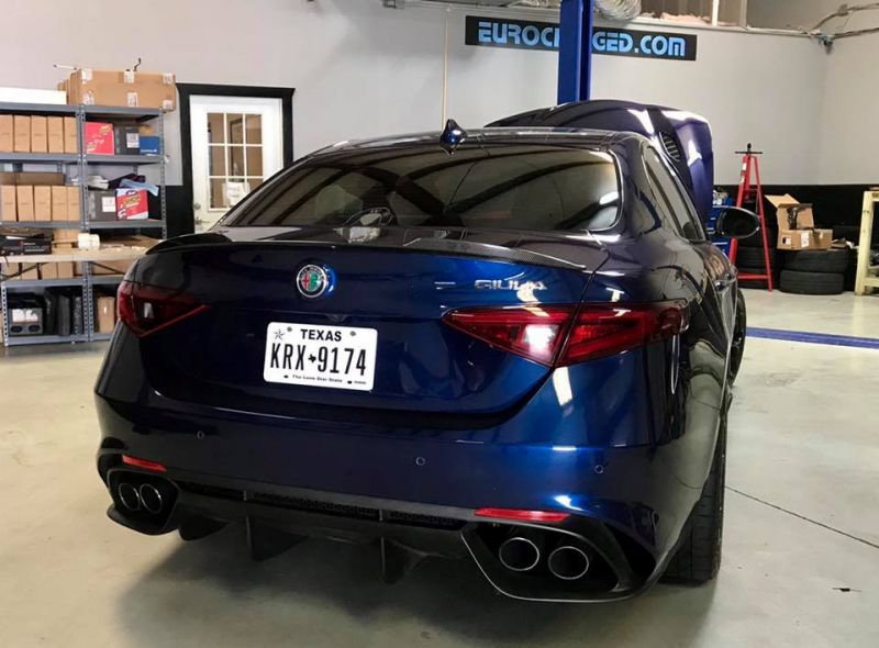 Alfa Romeo Giulia Quadrifoglio in for a tune!