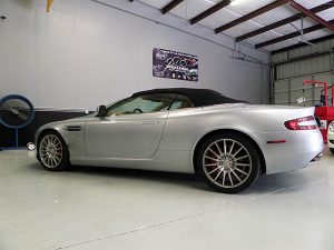 Tuning an Aston Martin DB9 in house