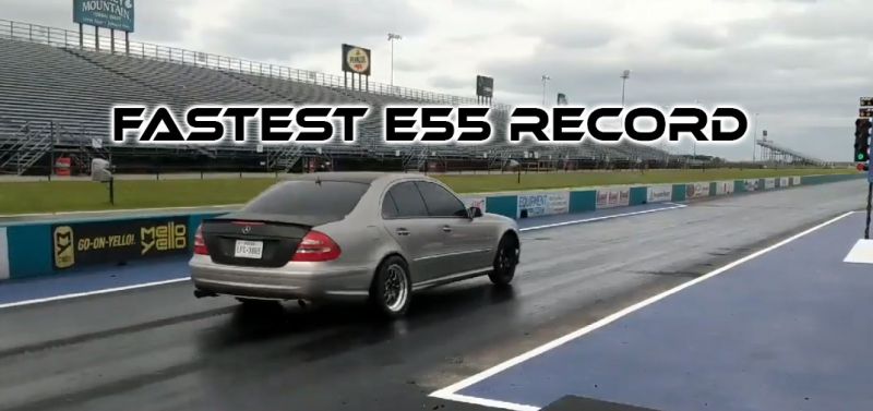 Eurocharged Breaks the Record for the Fastest E55!