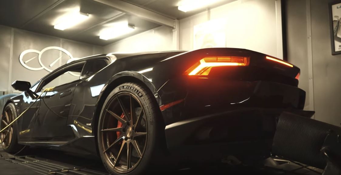 Eurocharged Twin Turbo Huracan Dyno Runs